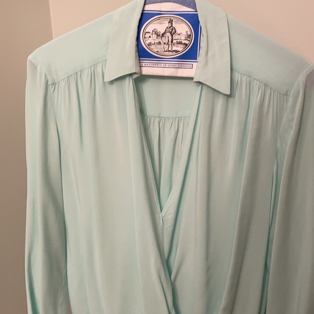 Matty M Light blue blouse - Picture 3 of 9
